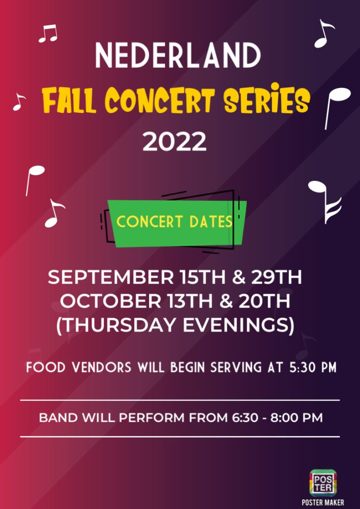 Fall Concert Series 2022